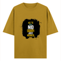 Oversized Classic T-Shirt | Unisex Fit | 100% Super-Combed Cotton | Pre-Shrunk, Double-Stitched | Adults | Personalized | DTF | Motivational | Motivation | Success | Daily Motivation | Empowering | Results Over Excuses - front - Mustard Yellow - mockup 1