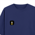 Oversized Classic T-Shirt | Unisex Fit | 100% Super-Combed Cotton | Pre-Shrunk, Double-Stitched | Adults | Personalized | DTF | Motivational | Motivation | Success | Daily Motivation | Empowering | Results Over Excuses - left pocket - Royal Blue - mockup 3
