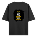 Oversized Classic T-Shirt | Unisex Oversized Fit | 100% Super-Combed Cotton | Pre-Shrunk & Ribbed Neck | Adults | Personalized | DTG | Motivational | Motivation | Success | Daily Motivation | Empowering | Results Over Excuses - back - Black - mockup 2