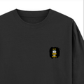 Oversized Classic T-Shirt | Unisex Oversized Fit | 100% Super-Combed Cotton | Pre-Shrunk & Ribbed Neck | Adults | Personalized | DTG | Motivational | Motivation | Success | Daily Motivation | Empowering | Results Over Excuses - right pocket - Black - mockup 4