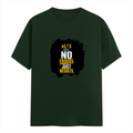 Classic Crew T-Shirt | Men's Regular Fit | 180 GSM Bio-Washed Cotton | DTG Print Ready | Double-Stitched & Ribbed Neck | Personalized | DTG | Motivational | Motivation | Success | Daily Motivation | Empowering | Results Over Excuses - front - Bottle Green - mockup 1