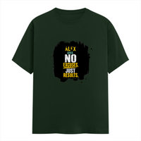 Classic Crew T-Shirt | Men's Regular Fit | 180 GSM Bio-Washed Cotton | DTG Print Ready | Double-Stitched & Ribbed Neck | Personalized | DTG | Motivational | Motivation | Success | Daily Motivation | Empowering | Results Over Excuses