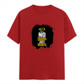 Classic Crew T-Shirt | Men's Regular Fit | 180 GSM Bio-Washed Cotton | DTG Print Ready | Double-Stitched & Ribbed Neck | Personalized | DTG | Motivational | Motivation | Success | Daily Motivation | Empowering | Results Over Excuses - front - Red - mockup 1