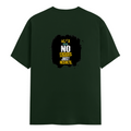 Classic Crew T-Shirt | Men's Regular Fit | 180 GSM Bio-Washed Cotton | DTG Print Ready | Double-Stitched & Ribbed Neck | Personalized | DTG | Motivational | Motivation | Success | Daily Motivation | Empowering | Results Over Excuses - back - Bottle Green - mockup 2