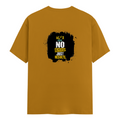 Classic Crew T-Shirt | Men's Regular Fit | 180 GSM Bio-Washed Cotton | DTG Print Ready | Double-Stitched & Ribbed Neck | Personalized | DTG | Motivational | Motivation | Success | Daily Motivation | Empowering | Results Over Excuses - back - Mustard Yellow - mockup 2