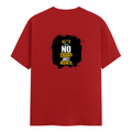 Classic Crew T-Shirt | Men's Regular Fit | 180 GSM Bio-Washed Cotton | DTG Print Ready | Double-Stitched & Ribbed Neck | Personalized | DTG | Motivational | Motivation | Success | Daily Motivation | Empowering | Results Over Excuses - back - Red - mockup 2