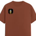 Classic Crew T-Shirt | Men's Regular Fit | 180 GSM Bio-Washed Cotton | DTG Print Ready | Double-Stitched & Ribbed Neck | Personalized | DTG | Motivational | Motivation | Success | Daily Motivation | Empowering | Results Over Excuses - right pocket - Copper - mockup 4
