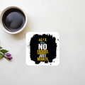 Acrylic Coaster | Standard | Durable Acrylic | UV Printed | Glossy Finish | Fade-Proof | Unisex | Personalized | Motivational | Motivation | Success | Daily Motivation | Empowering | Results Over Excuses - front_2 - Square - White - mockup 2