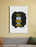 Canvas Print | Multiple Sizes | Special Canvas Fabric | Sturdy Wooden Frame, Fade-Proof | Unisex Home Decor | Personalized | Motivational | Motivation | Success | Daily Motivation | Empowering | Results Over Excuses - front_20X30 In - 20X30 In - mockup 4