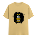 Female Classic Crew T-Shirt | Women's Regular Fit | 180 GSM Bio-Washed Cotton | Double Stitched, Pre-Shrunk | Personalized | DTG | Motivational | Motivation | Success | Daily Motivation | Empowering | Results Over Excuses - front - Beige - mockup 1