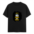 Female Classic Crew T-Shirt | Women's Regular Fit | 180 GSM Bio-Washed Cotton | Double Stitched, Pre-Shrunk | Personalized | DTG | Motivational | Motivation | Success | Daily Motivation | Empowering | Results Over Excuses - front - Black - mockup 1