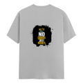Female Classic Crew T-Shirt | Women's Regular Fit | 180 GSM Bio-Washed Cotton | Double Stitched, Pre-Shrunk | Personalized | DTG | Motivational | Motivation | Success | Daily Motivation | Empowering | Results Over Excuses - back - Grey Melange - mockup 2