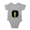 Rompers | Regular Fit Baby & Toddler | Bio-Washed Cotton | Double Stitched, Pre-Shrunk | Unisex | Personalized | DTG | Motivational | Motivation | Success | Daily Motivation | Empowering | Results Over Excuses - front - Grey Melange - mockup 1