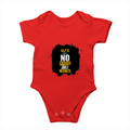 Rompers | Regular Fit Baby & Toddler | Bio-Washed Cotton | Double Stitched, Pre-Shrunk | Unisex | Personalized | DTG | Motivational | Motivation | Success | Daily Motivation | Empowering | Results Over Excuses - front - Red - mockup 1
