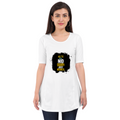 Female Maternity Dress | Regular Fit | DTG Print | Comfortable & Expressive | Unisex | Personalized | DTG | Motivational | Motivation | Success | Daily Motivation | Empowering | Results Over Excuses - front - White - mockup 1