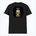 Male V Neck T-Shirt | Regular Fit | 180 GSM Bio-Washed Cotton | DTF Print | Double Stitched, Pre-Shrunk | Men | Personalized | DTF | Motivational | Motivation | Success | Daily Motivation | Empowering | Results Over Excuses - back - Black - mockup 2