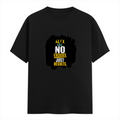Men's Classic Crew T-Shirt | Regular Fit | 180 GSM Bio-Washed Cotton | DTF Print Ready | Pre-Shrunk, Durable | Personalized | DTF | Motivational | Motivation | Success | Daily Motivation | Empowering | Results Over Excuses - front - Black - mockup 1