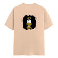 Men's Classic Crew T-Shirt | Regular Fit | 180 GSM Bio-Washed Cotton | DTF Print Ready | Pre-Shrunk, Durable | Personalized | DTF | Motivational | Motivation | Success | Daily Motivation | Empowering | Results Over Excuses - back - Peach - mockup 2