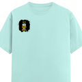 Men's Classic Crew T-Shirt | Regular Fit | 180 GSM Bio-Washed Cotton | DTF Print Ready | Pre-Shrunk, Durable | Personalized | DTF | Motivational | Motivation | Success | Daily Motivation | Empowering | Results Over Excuses - right pocket - Mint - mockup 4