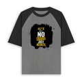 Unisex Oversized Raglan (Dtg) | Personalized | DTG | Motivational | Motivation | Success | Daily Motivation | Empowering | Results Over Excuses - front - mockup 1