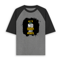 Unisex Oversized Raglan (Dtg) | Personalized | DTG | Motivational | Motivation | Success | Daily Motivation | Empowering | Results Over Excuses