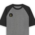 Unisex Oversized Raglan T-Shirt | 180 GSM Bio-Washed Cotton | DTF Print Ready | Relaxed Fit | Adults | Personalized | DTF | Motivational | Motivation | Success | Daily Motivation | Empowering | Results Over Excuses - right pocket - mockup 4