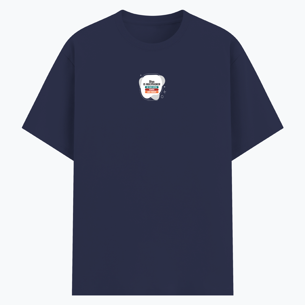 Personalized Typography T-Shirt with Custom Name