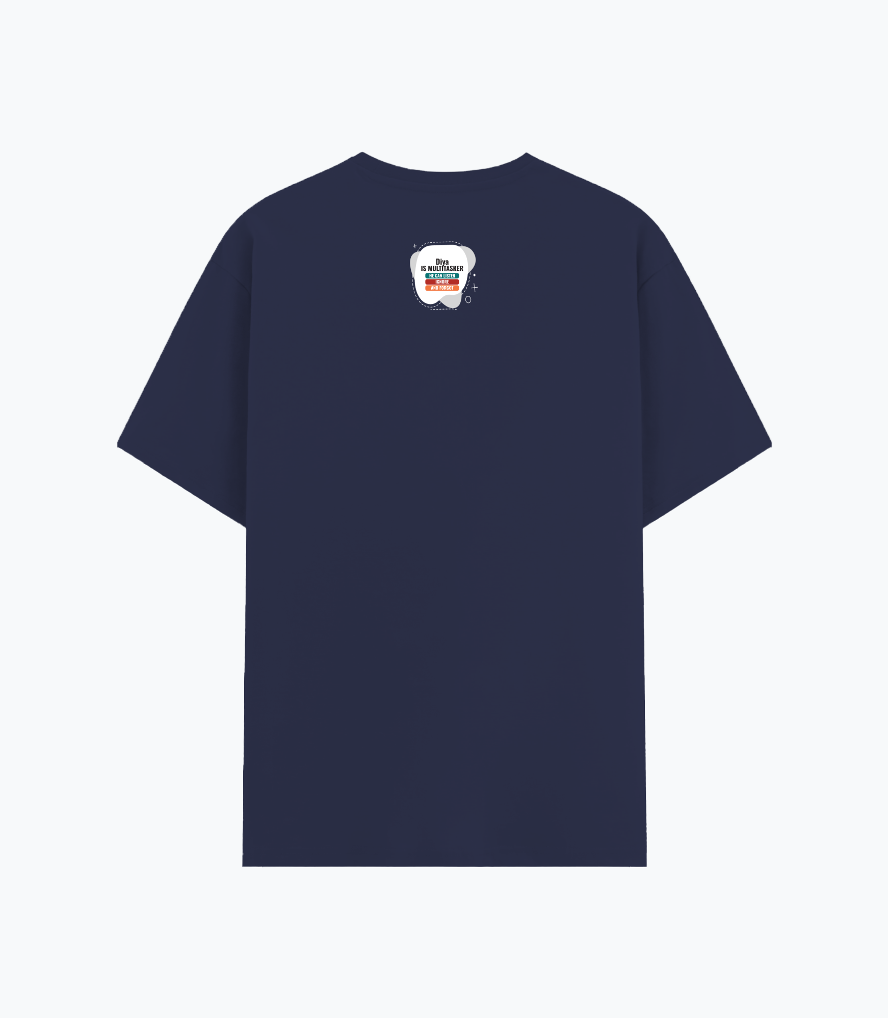 Personalized Typography T-Shirt with Custom Name
