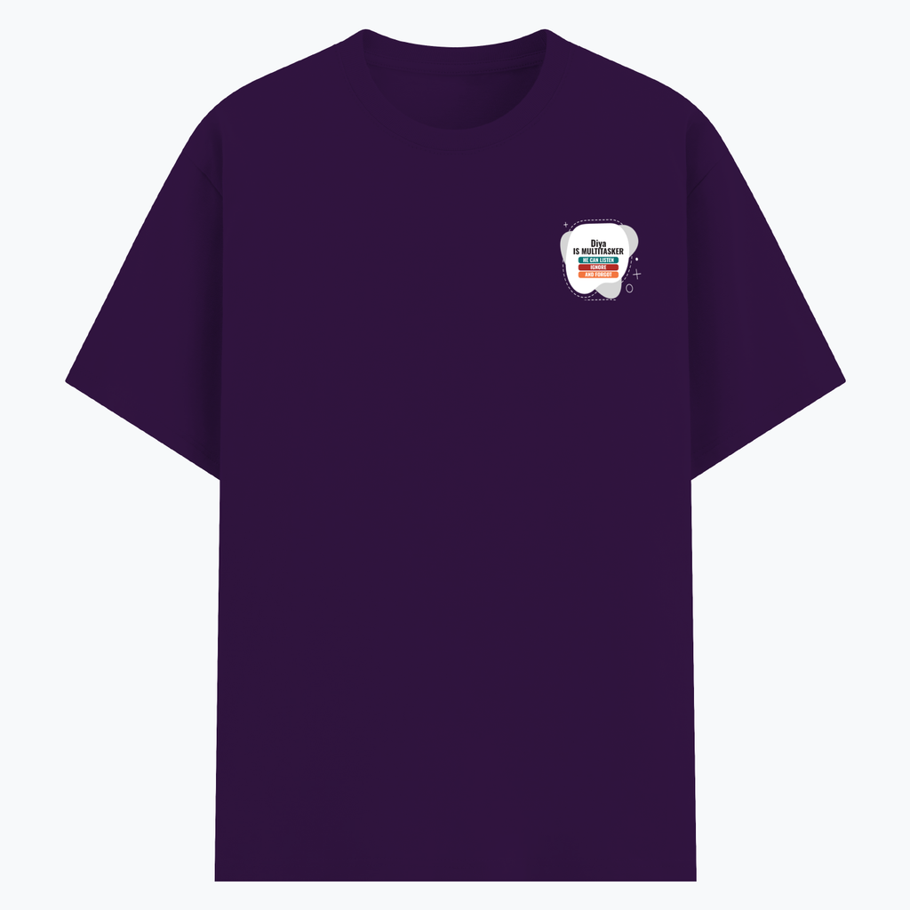Personalized Typography T-Shirt with Custom Name