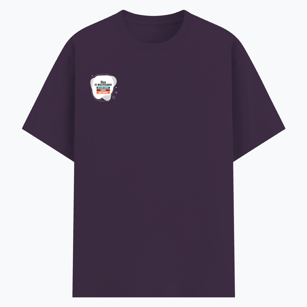 Personalized Typography T-Shirt with Custom Name
