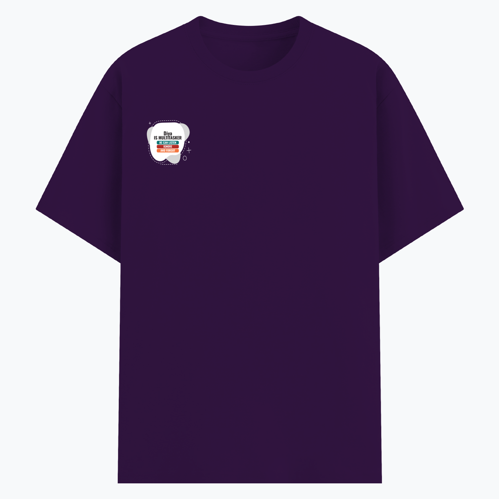 Personalized Typography T-Shirt with Custom Name