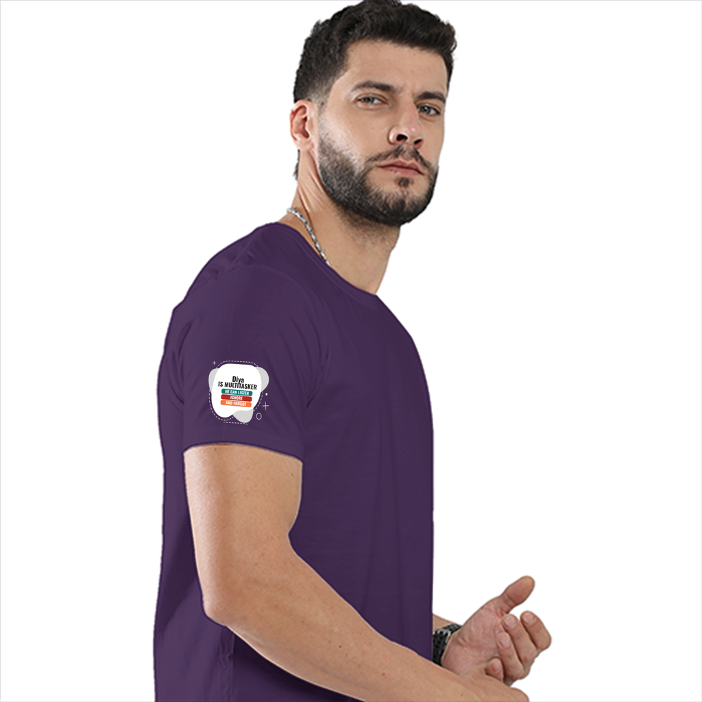 Personalized Typography T-Shirt with Custom Name