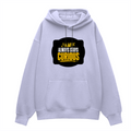 Oversized Hoodie | Unisex Relaxed Fit | 400 GSM Cotton Blend | DTG Printed | Drop Shoulder, Pre-Shrunk | Adults | Personalized | DTG | Bold Typography | Self-improvement | Everyday | Empowering | Always Stay Curious - front - Lavender - mockup 1