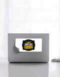 Stickers | Various Sizes (2x2-15x3 in) | 100-Micron Matte Laminated Digital Print | Die-Cut Indoor/Outdoor | Unisex | Personalized | Bold Typography | Self-improvement | Everyday | Empowering | Always Stay Curious - front_10x5 - 10x5 - mockup 9