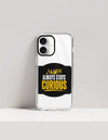 Phone Case - Bold Typography Self-improvement