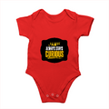 Rompers | Regular Fit Baby & Toddler | Bio-Washed Cotton | Double Stitched, Pre-Shrunk | Unisex | Personalized | DTG | Bold Typography | Self-improvement | Everyday | Empowering | Always Stay Curious - front - Red - mockup 1