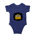 Rompers | Regular Fit Baby & Toddler | Bio-Washed Cotton | Double Stitched, Pre-Shrunk | Unisex | Personalized | DTG | Bold Typography | Self-improvement | Everyday | Empowering | Always Stay Curious - back - Royal Blue - mockup 2
