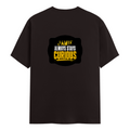 Men's Classic Crew T-Shirt | Regular Fit | 180 GSM Bio-Washed Cotton | DTF Print Ready | Pre-Shrunk, Durable | Personalized | DTF | Bold Typography | Self-improvement | Everyday | Empowering | Always Stay Curious - back - Coffee Brown - mockup 2