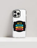 Hard Clear Case | iPhone | TPU Sides & PC Back | Detachable Camera Protector, Scratch-Proof | Unisex | Personalized | Graphic | Positivity | Motivation | Everyday | Optimistic | Always Stay Positive - front_15 Pro Max - 15 Pro Max - mockup 11