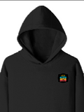 Pullover Hoodie (Dtf) | Hoodies & Jackets | DTF, DTG | Him, Her, Unisex | Personalized | DTF | Graphic | Positivity | Motivation | Everyday | Optimistic | Always Stay Positive - left pocket - Black - mockup 3