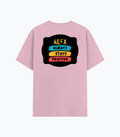 Cotton Stretch T-Shirt (Dtg) | T-Shirts | Him, Her, Unisex | Personalized | DTG | Graphic | Positivity | Motivation | Everyday | Optimistic | Always Stay Positive - back - Light Baby Pink - mockup 2