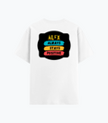 Cotton Stretch T-Shirt (Dtg) | T-Shirts | Him, Her, Unisex | Personalized | DTG | Graphic | Positivity | Motivation | Everyday | Optimistic | Always Stay Positive - back - White - mockup 2