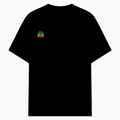 Cotton Stretch T-Shirt (Dtg) | T-Shirts | Him, Her, Unisex | Personalized | DTG | Graphic | Positivity | Motivation | Everyday | Optimistic | Always Stay Positive - right pocket - Black - mockup 4
