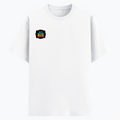 Cotton Stretch T-Shirt (Dtg) | T-Shirts | Him, Her, Unisex | Personalized | DTG | Graphic | Positivity | Motivation | Everyday | Optimistic | Always Stay Positive - right pocket - White - mockup 4