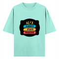Oversized Classic T-Shirt | Unisex Fit | 100% Super-Combed Cotton | Pre-Shrunk, Double-Stitched | Adults | Personalized | DTF | Graphic | Positivity | Motivation | Everyday | Optimistic | Always Stay Positive - front - Mint - mockup 1