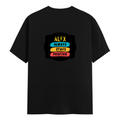 Classic Crew T-Shirt | Men's Regular Fit | 180 GSM Bio-Washed Cotton | DTG Print Ready | Double-Stitched & Ribbed Neck | Personalized | DTG | Graphic | Positivity | Motivation | Everyday | Optimistic | Always Stay Positive - back - Black - mockup 2