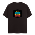 Classic Crew T-Shirt | Men's Regular Fit | 180 GSM Bio-Washed Cotton | DTG Print Ready | Double-Stitched & Ribbed Neck | Personalized | DTG | Graphic | Positivity | Motivation | Everyday | Optimistic | Always Stay Positive - back - Coffee Brown - mockup 2