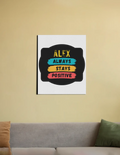 Canvas Print | Multiple Sizes | Special Canvas Fabric | Sturdy Wooden Frame, Fade-Proof | Unisex Home Decor | Personalized | Graphic | Positivity | Motivation | Everyday | Optimistic | Always Stay Positive - front_16X20 In - 16X20 In - mockup 3