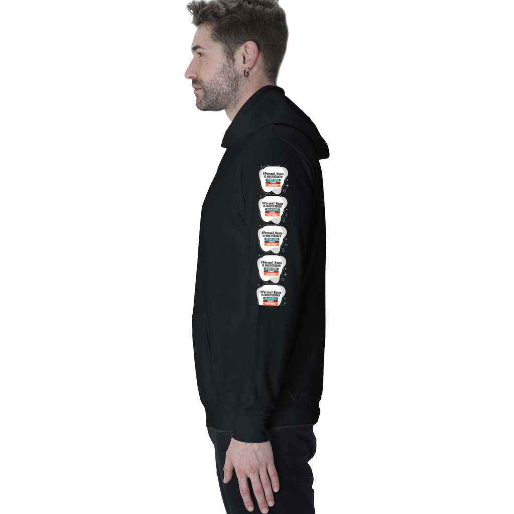 Personalized Humorous Pullover Hoodie Dtf with Custom Name