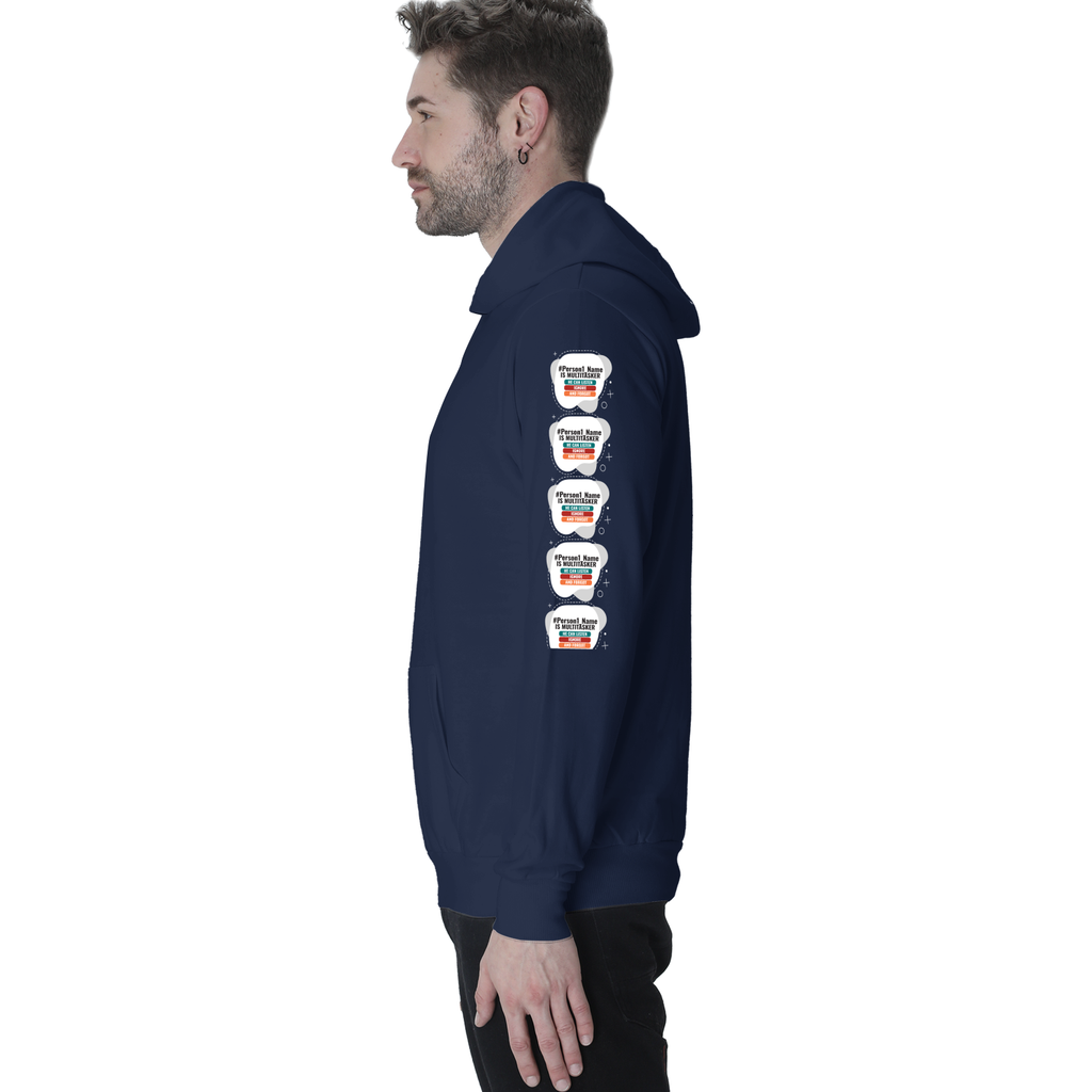 Personalized Humorous Pullover Hoodie Dtf with Custom Name